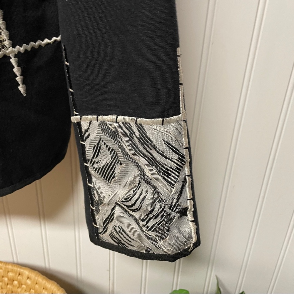 Allure Size Missy Large Patch Jacket Button-Front - image 4